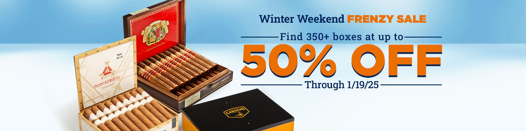 Weekend Sale Frenzy - 350+ Boxes up to 50% Off