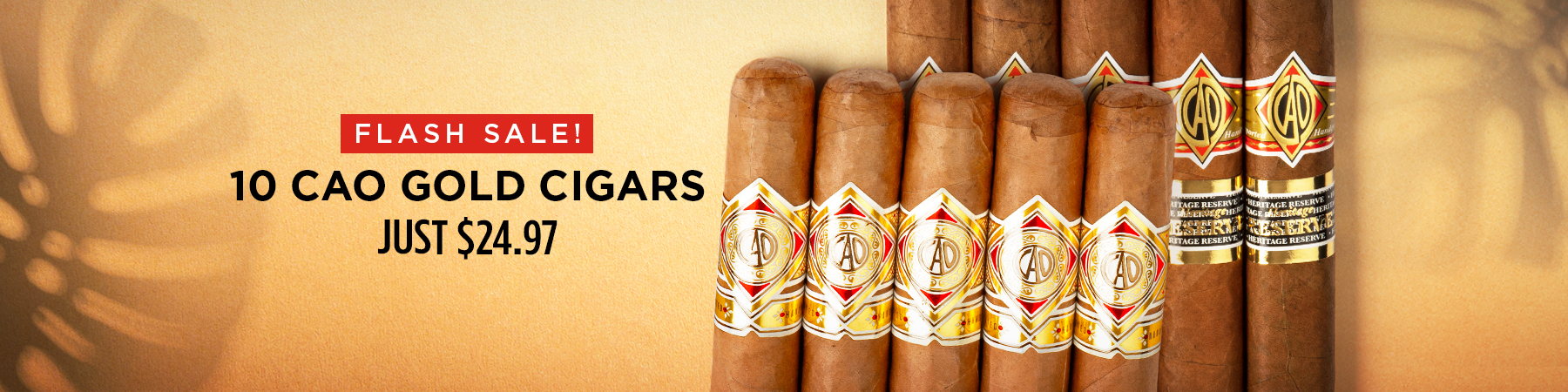10 cao gold cigars only $24.97